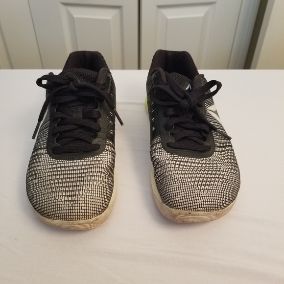 Reebok Shoes - Reebok CrossFit Nano Men's 6.5  Running Sneakers Shoes White Black